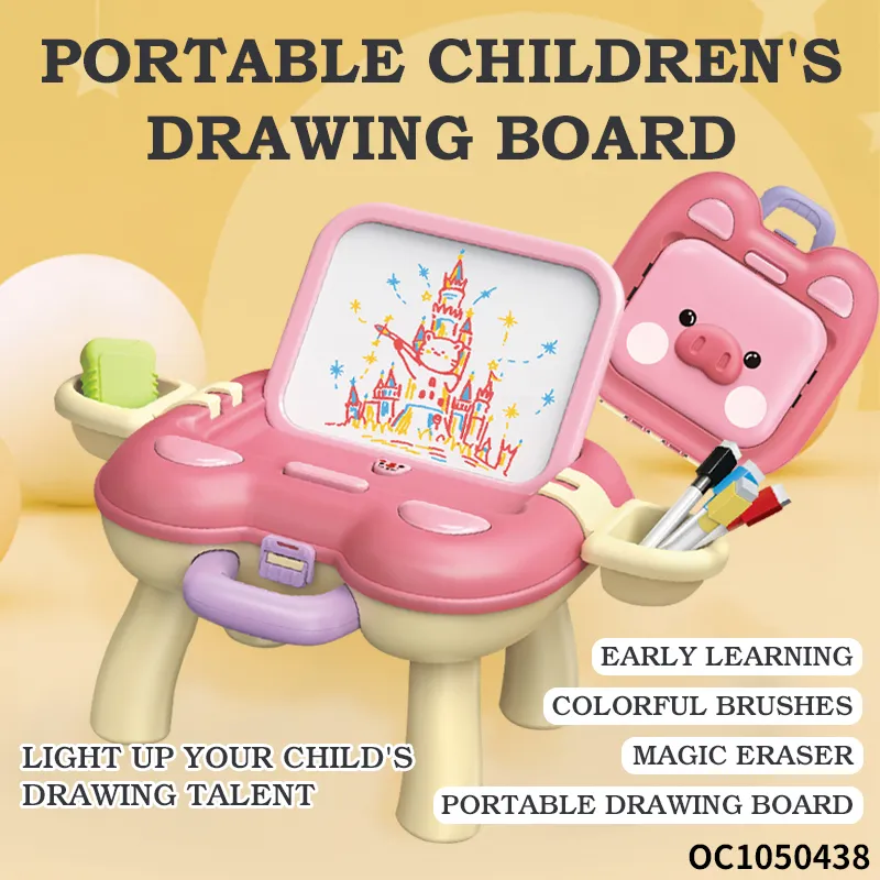 Wholesale Early Montessori Educational Drawing Table Set Learning Popular DIY Toys for Kids