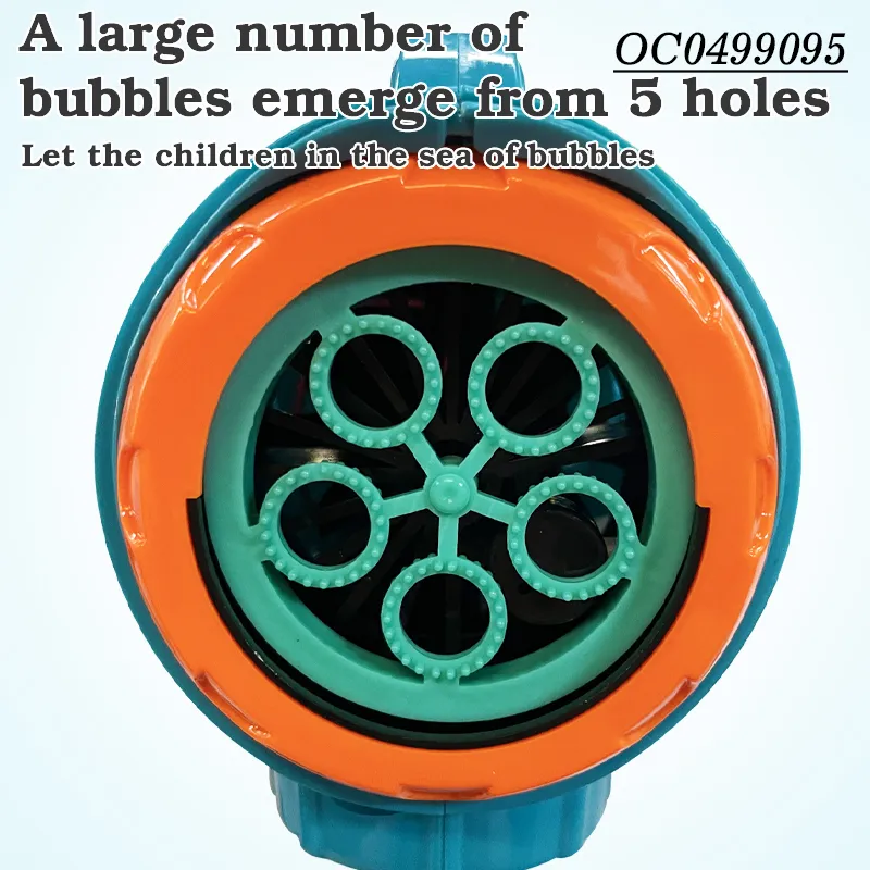 High Quality Interesting Outdoor B/O Kids Baby Bubble Toy Gun Machine
