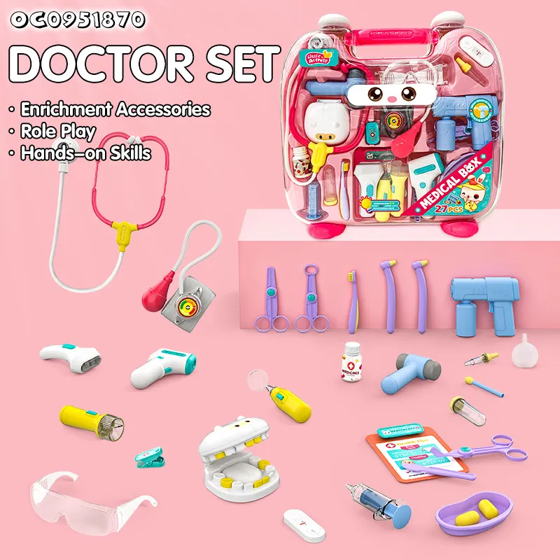 Cheap Children Classic Educational Set Doctor Pretend Play Toys for Kids