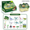 Plastic Dinosaur Storage Box Small Jurassic PVC Animal Toys Packaged Animal Simulation Dinosaur Model Series Toy for Boys