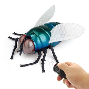 Wholesale 360 Degrees Mini RC Flying Remote Control Insect Model Animal Toy with LED Lighting
