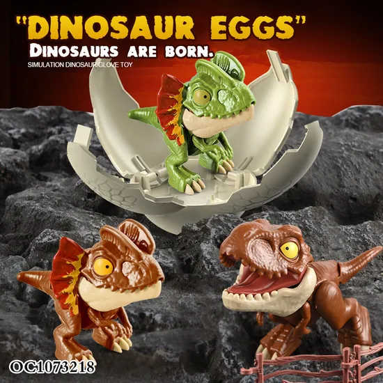 Wholesale Dinosaur Handheld Game Boy Toy Plastic Dinosaur Eggs Toy for Kids Children