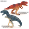 Wholesale Custom Solid Plastic Dinosaur Toy PVC Models Toy for Kids