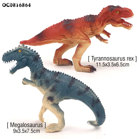 Wholesale Custom Solid Plastic Dinosaur Toy PVC Models Toy for Kids