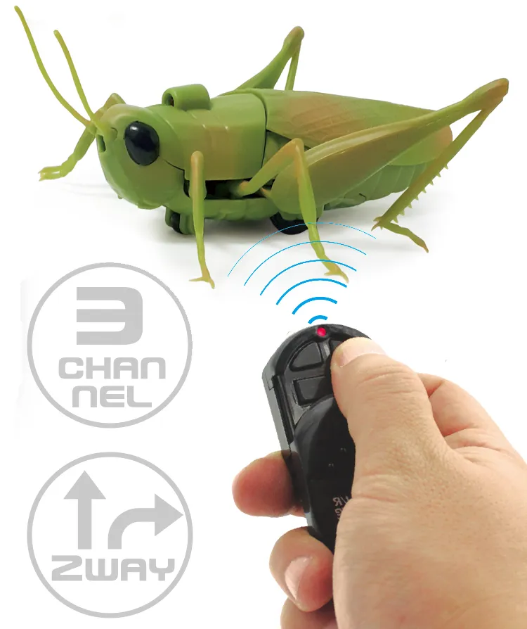 Wholesale Plastic Realistic Insects Model Simulation Infrared Remote Control Electric Plastic Toy