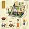 Wholesale Educational Montessori 2023 New Small House Plastic Building Blocks Construction Sets Toy for Sale