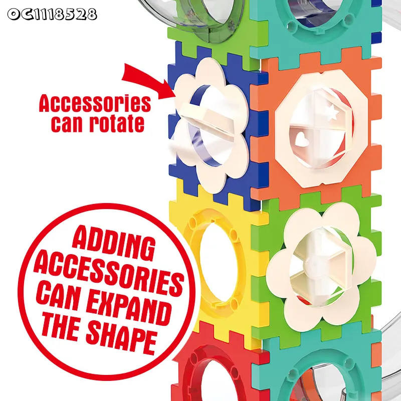 Wholesale Educational Popular DIY 44PCS DIY Building Blocks Toy for Kids
