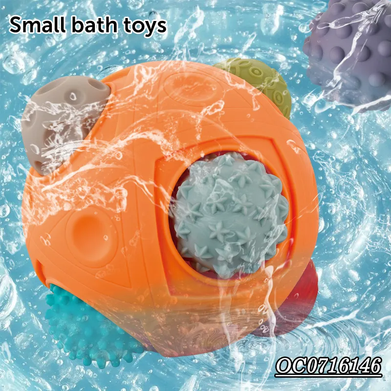 Wholesale Educational Kids Learning Sense Silicone Ball Montessori Sensory Baby Toy