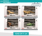 Wholesale Popular Educational 4 Piece Rubber Lizard Animal Toy