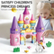 Wholesale Educational Montessori Castle Plastic Building Blocks Kid Toys