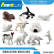 Wholesale Popular Educational Plastic Zoo Wild Animal Model Sets PVC Mini Toys