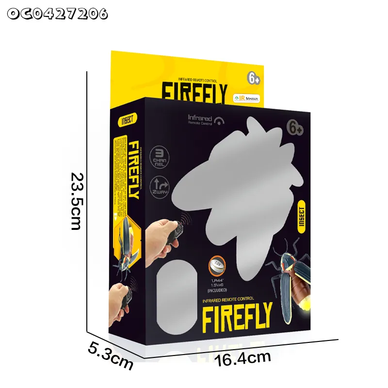 Wholesale Funny 3D Scale Model Remote Control Realistic Flying Insects Model Animal Toy for Kids