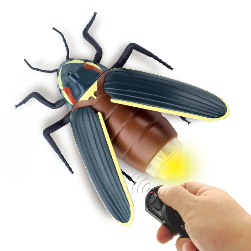 Wholesale Funny 3D Scale Model Remote Control Realistic Flying Insects Model Animal Toy for Kids