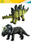 Simulation Appearance IC Roar Sound Soft Rubber Kids Dinosaur Toys Filled with Cotton
