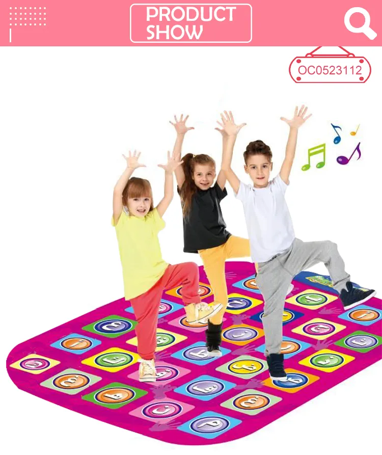 Wholesale Electronic Popular Battery Toys Musical Piano Dancing Floor Mat Toy for Kids