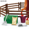 Wholesale Plastic Set of Children's Model Set Toy Horse Farm Animal for Children