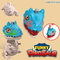 Children Stress Relief Toys Custom Adventure Interactive Open Mouth Dinosaur Gift Toy for Theme Park