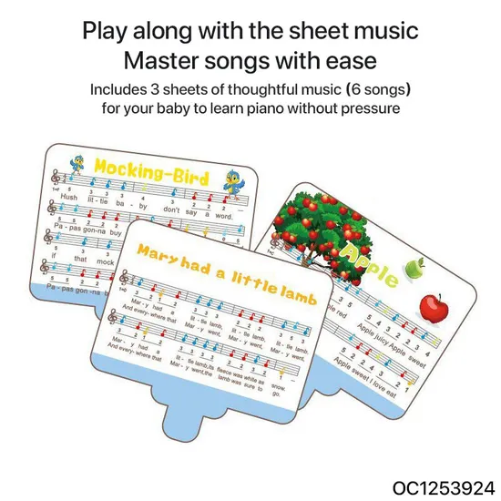 Wholesale Popular Electronic Baby Learning Educational 2 in 1 Xylophone and Piano Music Stand Toy