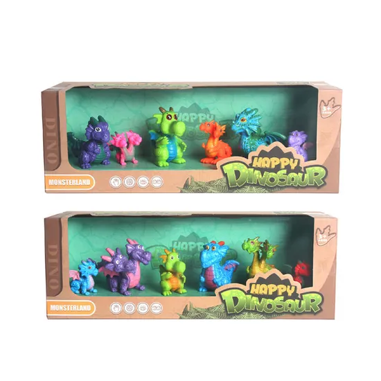 Collectable Simulation Realistic PVC Jurassic Two Head Dinosaur Education Model Toy for Children Plastic Toy Made in China