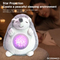 Wholesale Educational Musical Animal Soothing Baby Plush Soft Stuffed Sleeping Animal Toy with Light