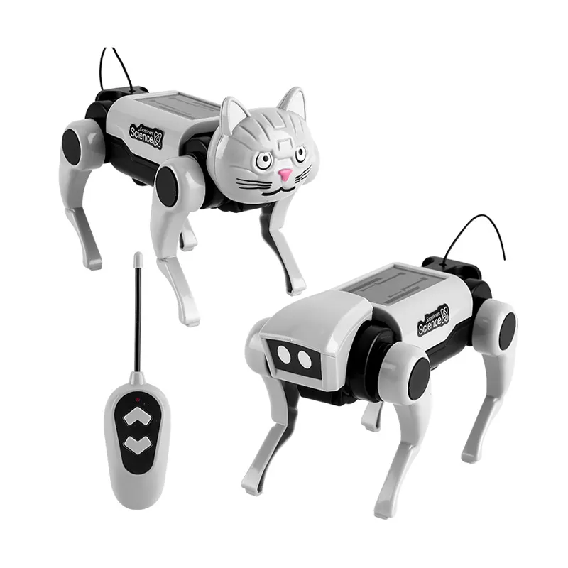Wholesale Intelligent New Product 2in1 Kids Plastic Electronic Realistic Remote Control Dog Robot Toys