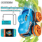 Electric Dinosaur Racing Rail Car Slot Toy Track Assembly Toy in The Dark