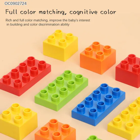 Wholesale Popular DIY Montessori Kids Cheap Baby Building Blocks Educational Baby Toys