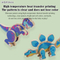 Wholesale Montessori 4PCS Cognitive Educational DIY 3D Dinosaur Wooden Block Toy for Kids