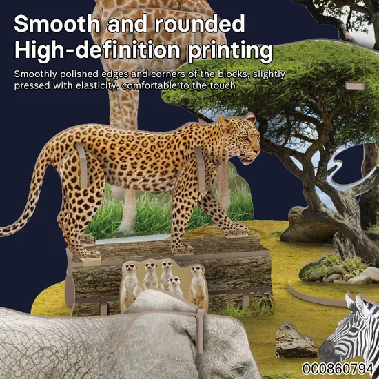 Wholesale Montessori Educational Popular Wild Animals Sets Toy