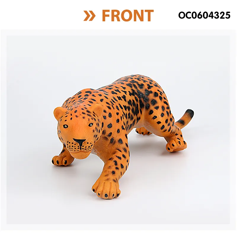Wholesale Montessori Educational Popular Action Figure Rubber Zoo Animals Wild Animal Toys