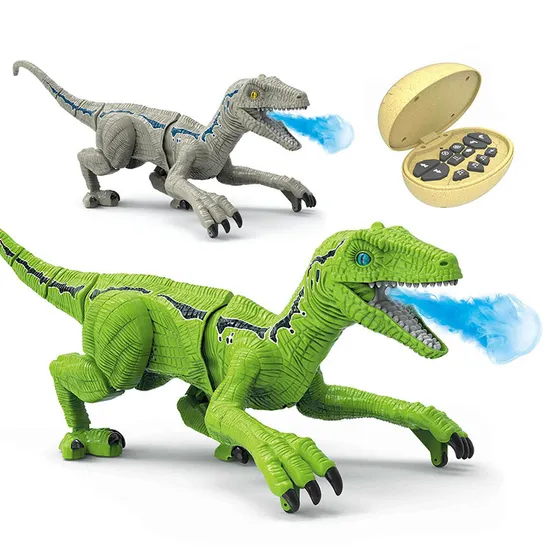 DIY Kit Realistic High Quality China Remote Control Robotic Velociraptor Intelligent Dinosaur Toys