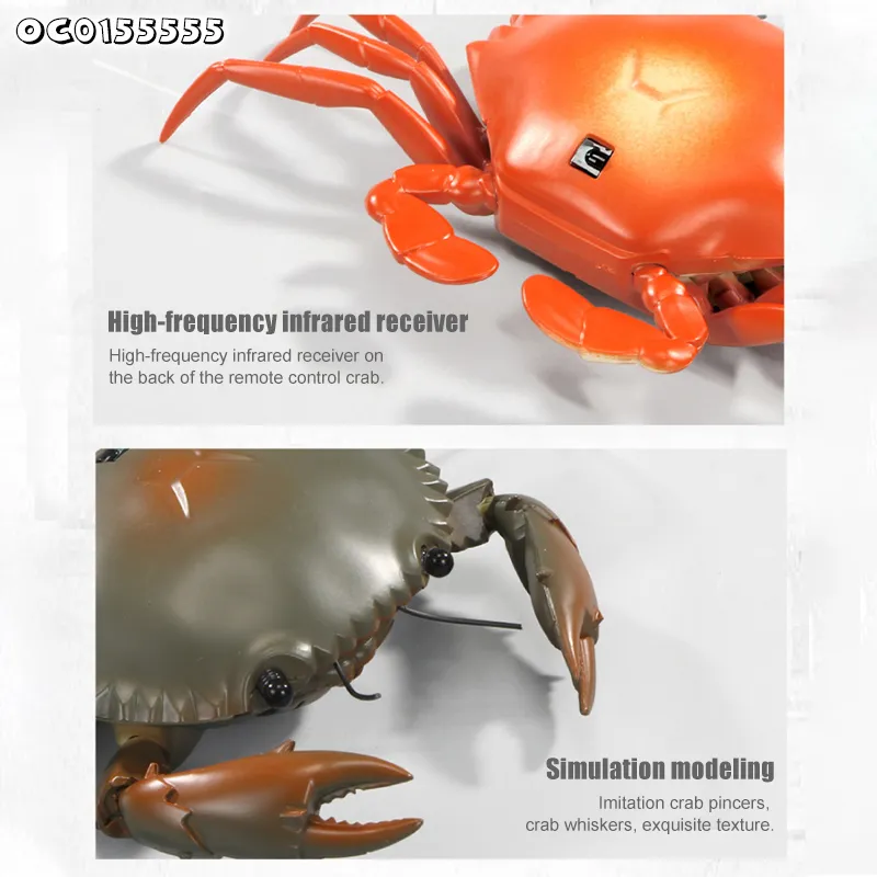 Wholesale LED Light Plastic Remote Control Animal RC Set Toy for Kids for Kids