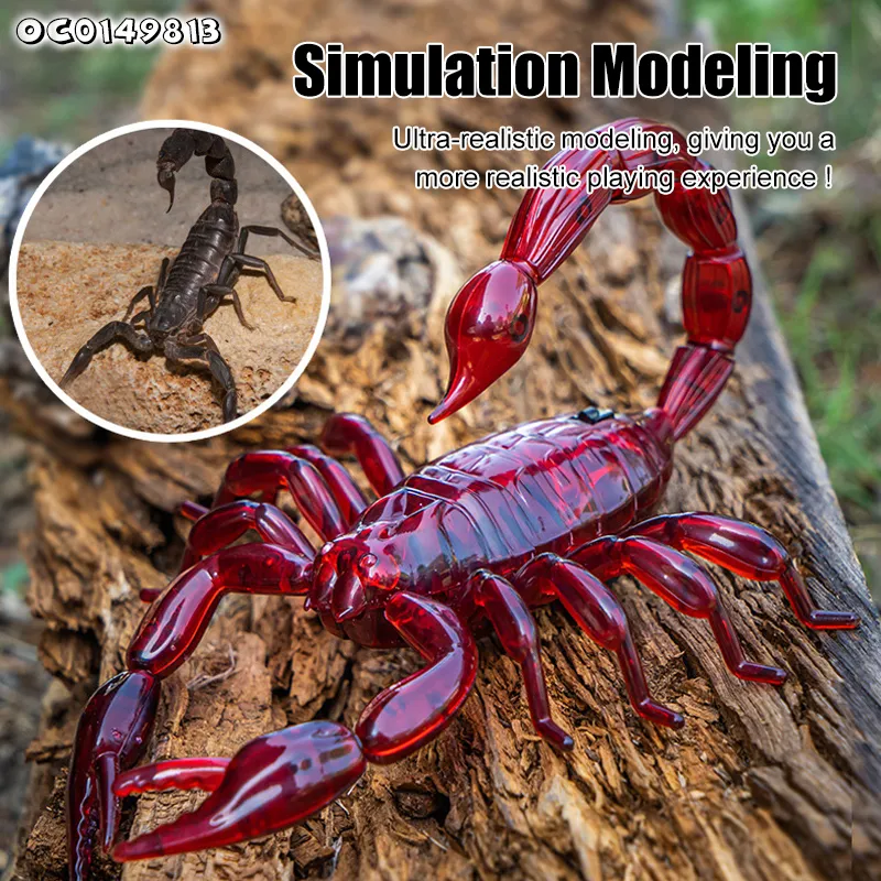 Wholesale Funny Realistic Remote Control Plastic Animal RC Simulation Toys for Kids