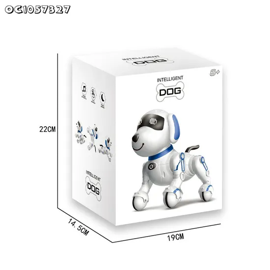 Wholesale Smart Plastic Educational Interactive Remote Control Robot Intelligent Model Ai Pet Toy Dog for Kids