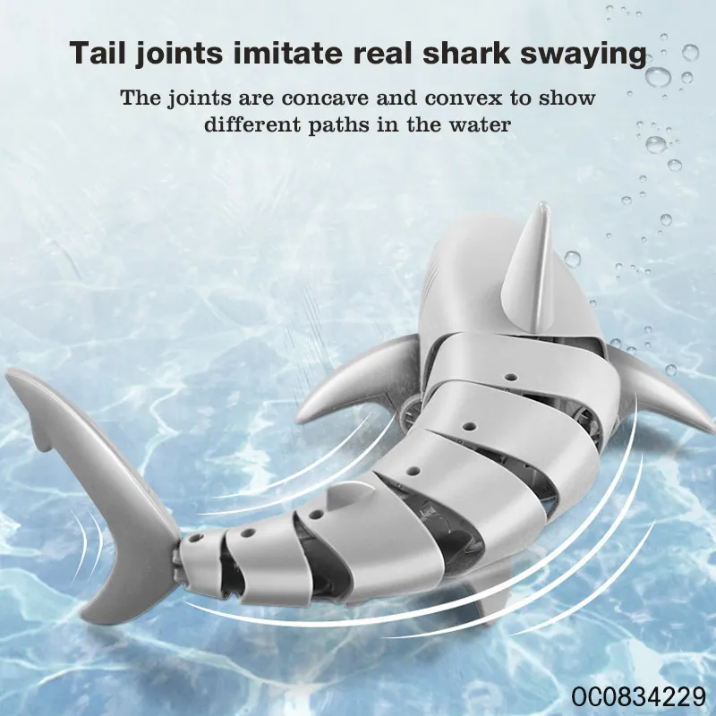 Wholesale Plastic Battery Operated Plastic Animal Shark Toy for Kids