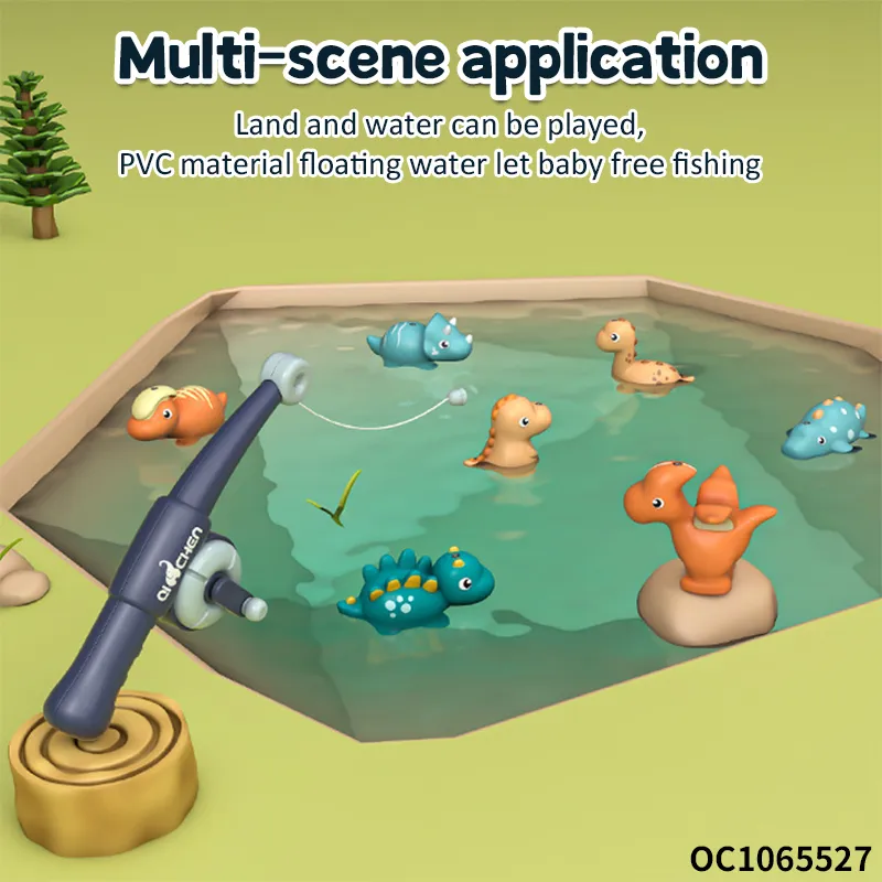 Wholesale Educational Montessori Fishing Play Interactive Fish Catch Gift Match Game Toy