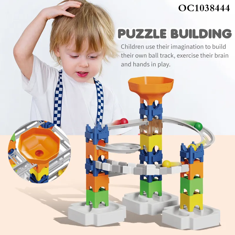 Wholesale Educational Montessori Plastic Building Blocks Construction Educational Toy