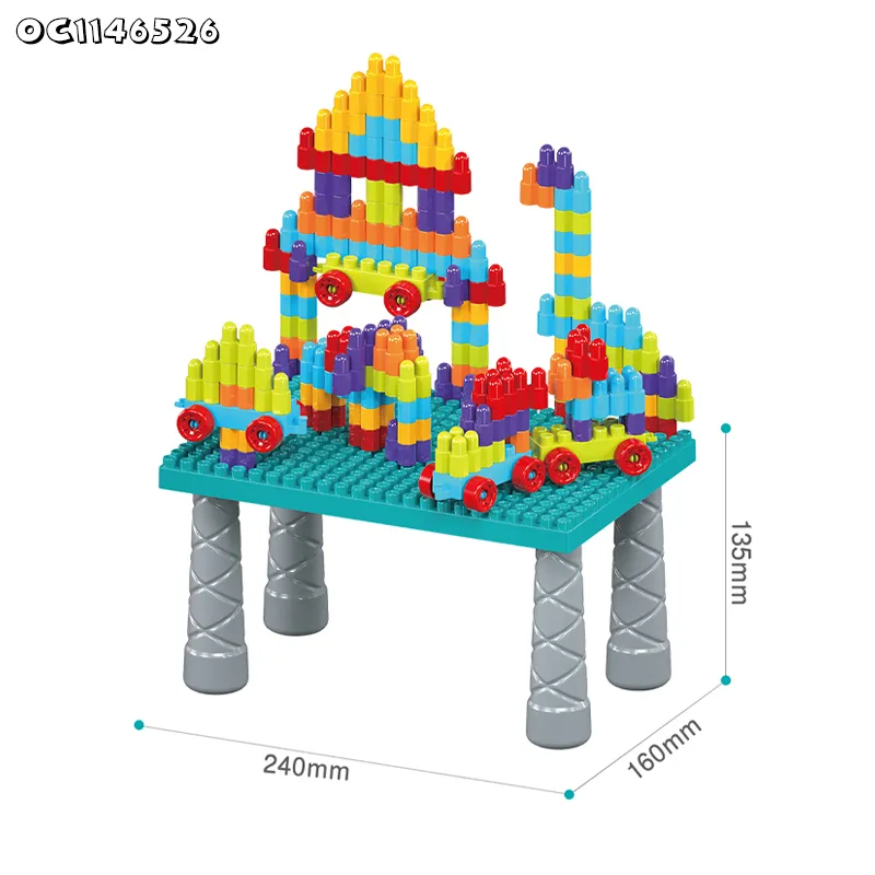 Wholesale Educational Popular DIY Plastic Educational Building Blocks Toys