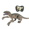 Movable Joint Velociraptor Toy Movable Head Animatronic Walking Dinosaur Anima RC Simulation Remote Control Toys for Kids