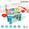 Wholesale Children Interactive Montessori 2 Person Magnet Fishing Table Toys Game with Music