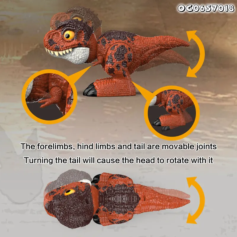 China Promotional Electric 20 Cm Cute Roaring Dinosaur Gift and Models Toy for Children and Kids with Simulation Sound