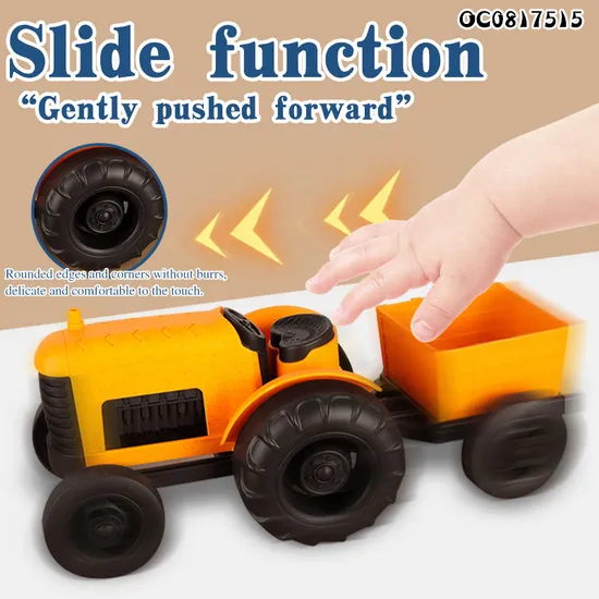 Wholesale Freewheel Water Summer Beach Sand Children Small Farm Trucks Plastic Outdoor Toys