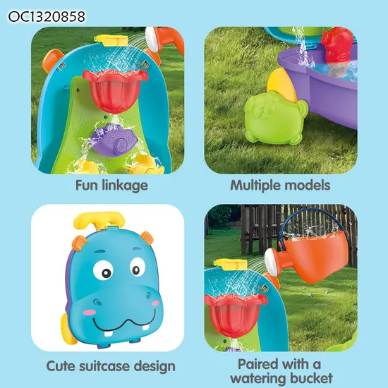 Wholesale Summer Outdoor Summer Castle Molds Play Plastic Water Sand Beach Toys for Kids
