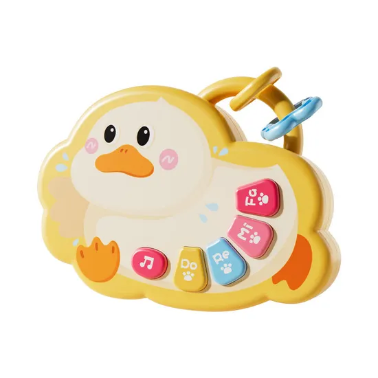 Toys Attention Concentration Toddler Hand Rattles Musical Educational Sensory Hand Bells Comfort Battery Operated Piano Toy