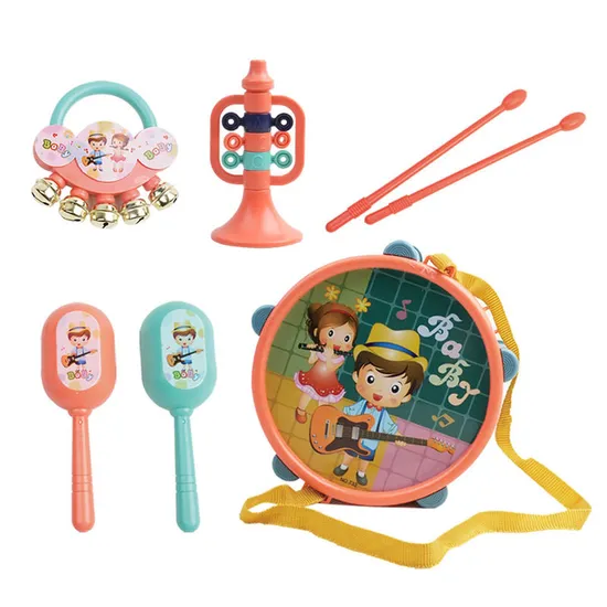 Toy Gifts Hand Bells Rattle-Drum Musical Instrument Rattles Other Baby Toys