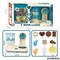 Wholesale Mini Children Pretend Play Children's Plastic Kitchen Tool Electric Water Dispenser Gift Toy for Kids