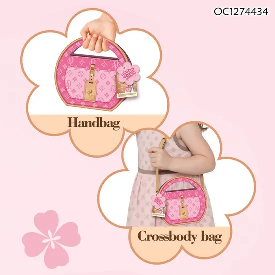 Wholesale Role Play Portable Cosmetic Makeup Children Beauty Girls Cute Backpack Make up Educational Toy