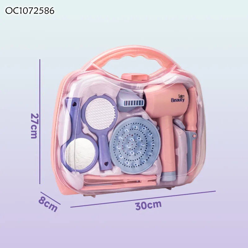 Girls Hair Kids Beauty Fashion Pretend Children Make up Play Makeup Set Toy for Wholesale