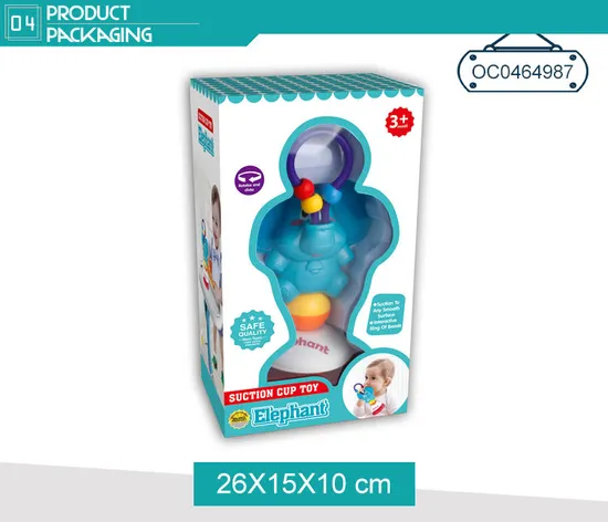 Elephant Sucker Baby Shaker Toy Rattles Baby Toys 0-12 Months for Newborn