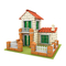 Wholesale Educational Montessori 3D Creative House and Educational Plastic Building Blocks Kids Learning Toy for Children
